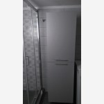 Στήλη με ξύλο αλουμινίου