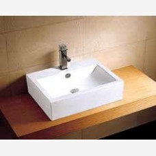Νιπτήρας πορσελάνης επικαθήμενος 600x430x170 mm LT 2001